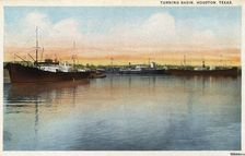 Turning basin, Houston, Texas, USA, 1926