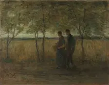 Turning homewards 1860-1911. Creator: Jozef Israels