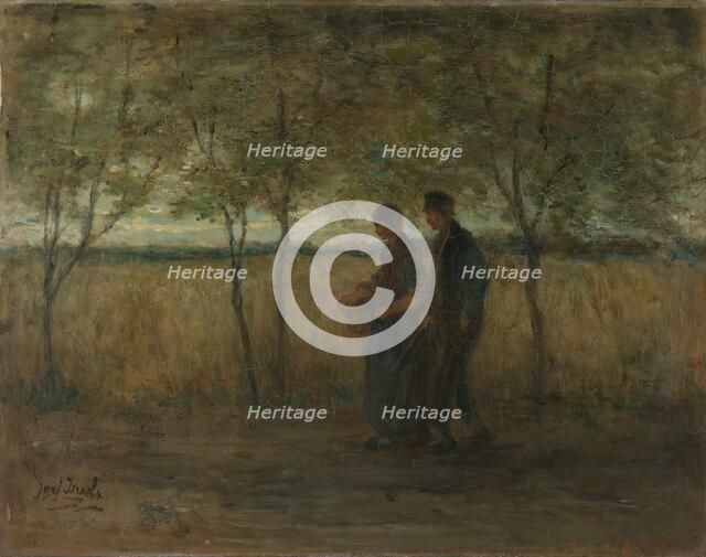 Turning homewards', 1860-1911. Creator: Jozef Israels.