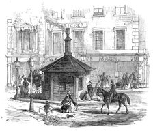 Turnpike-gates in and near London just demolished: Notting-hill Gate, 1864. Creator: Unknown