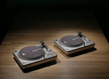 Turntable used by Grand Wizzard Theodore, 2000s. Creator: Vestax