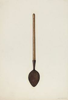Turpentine Dip Iron, c. 1940. Creator: Fred Hassebrock