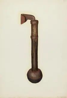 Turpentine Hack, c. 1939. Creator: Fred Hassebrock
