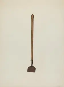 Turpentine Scraper, c. 1940. Creator: Fred Hassebrock