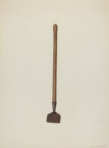 Turpentine Scraper, c. 1940. Creator: Fred Hassebrock