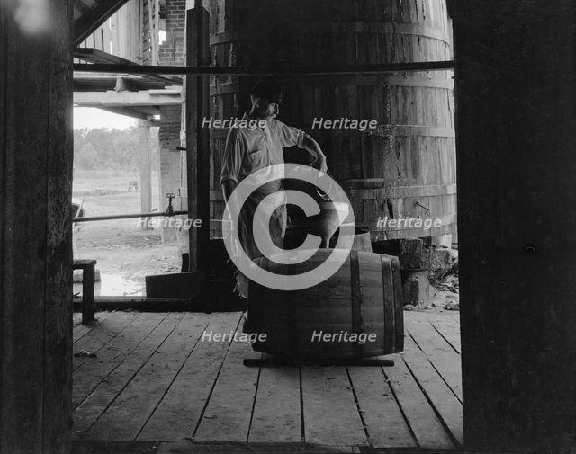 Turpentine "stiller" near Valdosta, Georgia, 1937. Creator: Dorothea Lange.