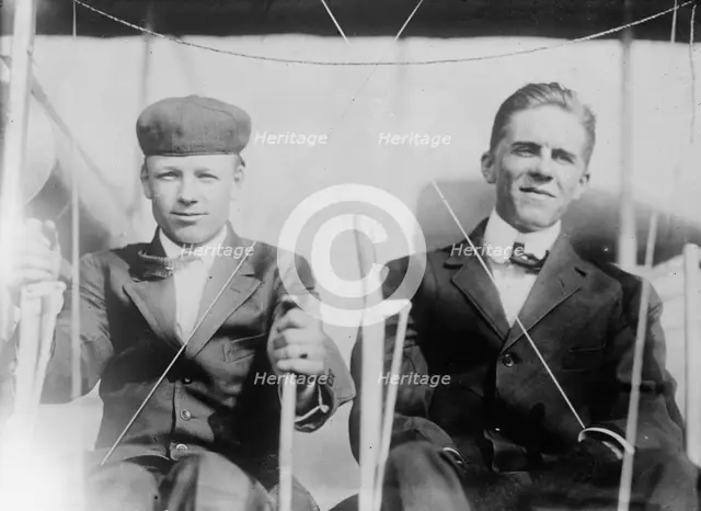 Turpin and Lt. T.D. Milling, between c1910 and c1915. Creator: Bain News Service.