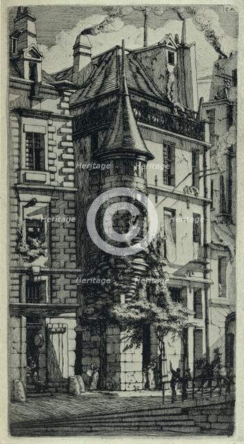 'Turret, Rue de la Tixeranderie', 1915. Artist: CH Meryon.