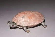 Turtle Bell Push, late 1800s-early 1900s. Creator: Peter Carl Fabergé (Russian, 1846-1920), firm of
