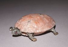 Turtle Bell Push, late 1800s-early 1900s. Creator: Peter Carl Fabergé (Russian, 1846-1920), firm of