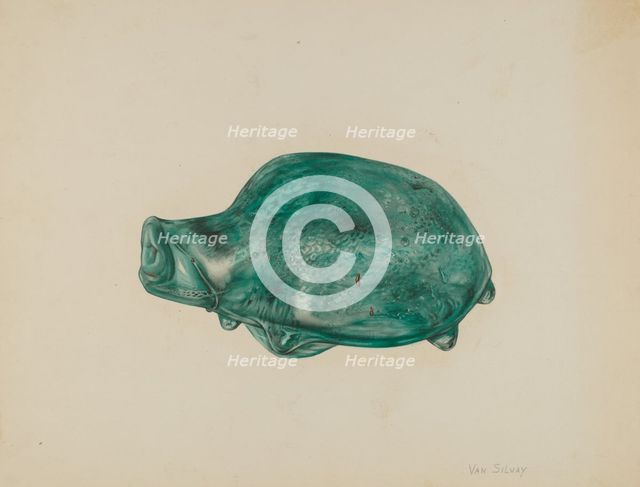 Turtle, c. 1939. Creator: Van Silvay.