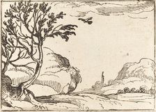 Turtle Dove Flying in the Desert. Creator: Jacques Callot