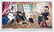 Turtle doves and turtle soup!! 1822. Artist: George Cruikshank