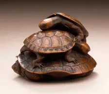 Turtle Group, early 19th century. Creator: Kano Tomokazu