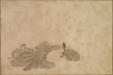 Turtle in a Lotus Pond, 18th century. Creator: Unknown