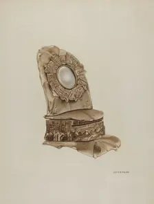Turtle Shell Bureau, c. 1941. Creator: Esther Molina