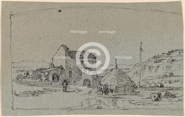 Tuscany, c. 1858. Creator: Elihu Vedder.
