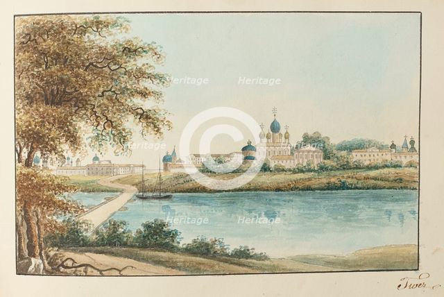 Tver, 1824-1830. Artist: Malmborg, Otto August (1795-1864)