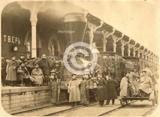 Tver Station of the Moscow-Saint Petersburg Railway (Nicholas Railway), 1855-1864.