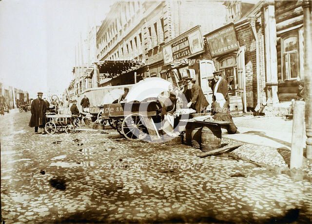 Tverskaya-Yamskaya Street, Moscow, Russia, 1911. Artist: Unknown
