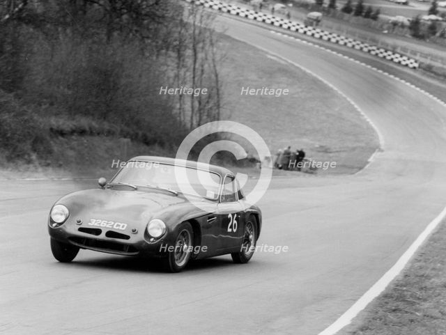 TVR Grantura, C. Saunders, Brands Hatch 1962. Creator: Unknown.