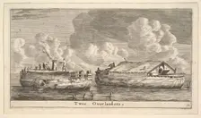 Twee Overlanders, 17th century. Creator: Reinier Zeeman