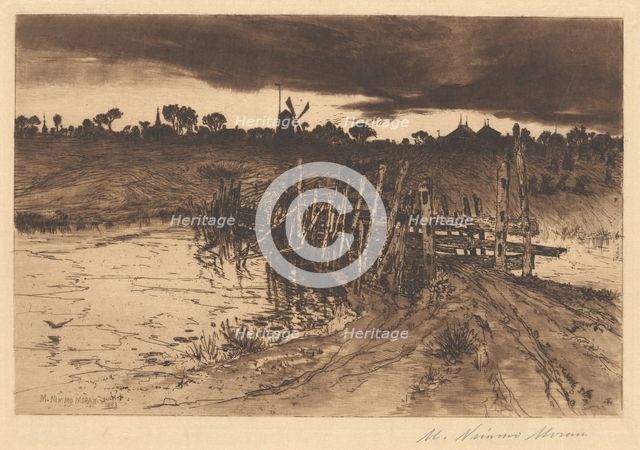 'Tween the Gloaming and the Mirk, 1883. Creator: Mary Nimmo Moran.