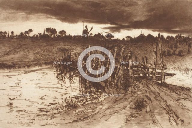 Tween The Gloaming and the Mirk, 1883. Creator: Mary Norman.