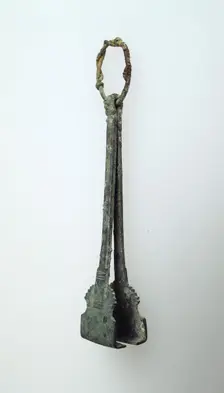 Tweezers, Frankish, 7th century. Creator: Unknown