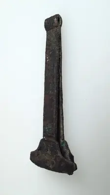 Tweezers, Frankish, 7th century. Creator: Unknown