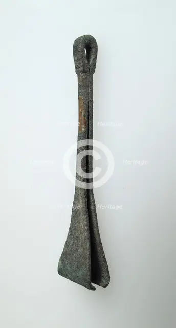 Tweezers, Frankish, 7th century. Creator: Unknown.