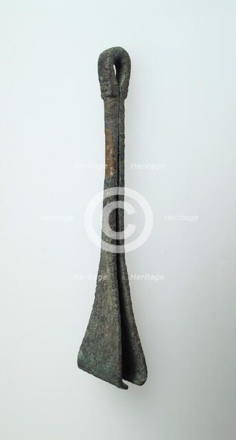 Tweezers, Frankish, 7th century. Creator: Unknown.