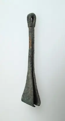 Tweezers, Frankish, 7th century. Creator: Unknown