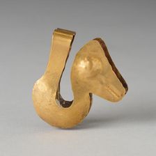 Tweezers in the Shape of a Bird, Probably A.D. 1000/1400. Creator: Unknown