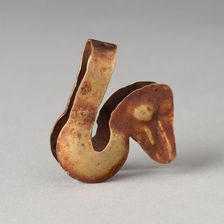 Tweezers in the Shape of a Bird, Probably A.D. 1000/1400. Creator: Unknown