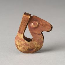 Tweezers in the Shape of a Bird, Probably A.D. 1000/1400. Creator: Unknown