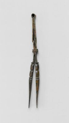 Tweezers, Iran, 9th-10th century. Creator: Unknown