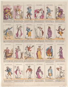 Twelfth Night Characters, 1811., 1811. Creator: Thomas Rowlandson
