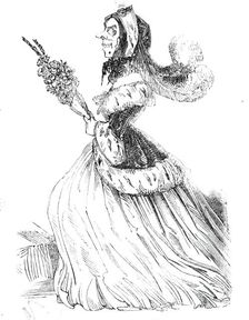 Twelfth Night characters - Lady Smilington, 1844. Creator: Unknown