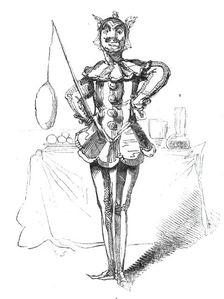 Twelfth Night characters - The King's Fool, 1844. Creator: Unknown