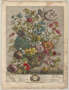 Twelve Months of Flowers: May, 1730. Creator: Henry Fletcher (British, active 1715-38)