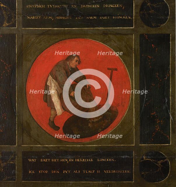 Twelve Proverbs, 1558. Creator: Bruegel (Brueghel), Pieter, the Elder (ca 1525-1569).