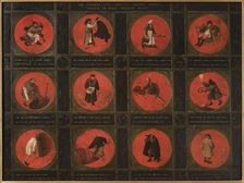 Twelve Proverbs, 1558. Creator: Bruegel (Brueghel), Pieter, the Elder (ca 1525-1569)