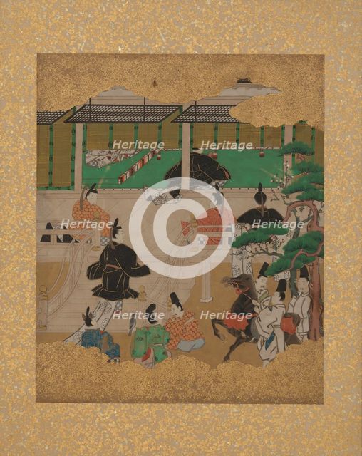 Twelve Scenes from The Tale of Genji, mid-17th century. Creator: Unknown.