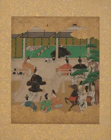Twelve Scenes from The Tale of Genji, mid-17th century. Creator: Unknown