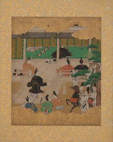 Twelve Scenes from The Tale of Genji, mid-17th century. Creator: Unknown