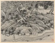 Twelve Views of Tiger Hill, Suchou: The Fool's Spring, after 1490. Creator: Shen Zhou (Chinese, 1427-1509)