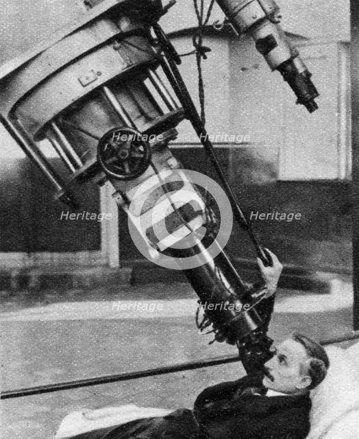 Twenty-eight-inch reflecting telescope, Greenwich Observatory, London, 1926-1927. Artist: Unknown