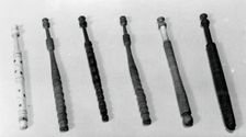 Twenty-five Bobbins, England, 1801/25. Creator: Unknown