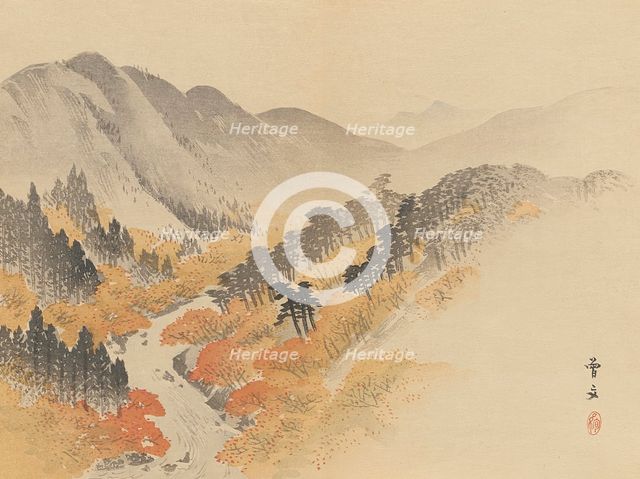 Twenty-Five Views of the Capital (image 21 of 29), Late 19th century. Creator: Morikawa Sobun.